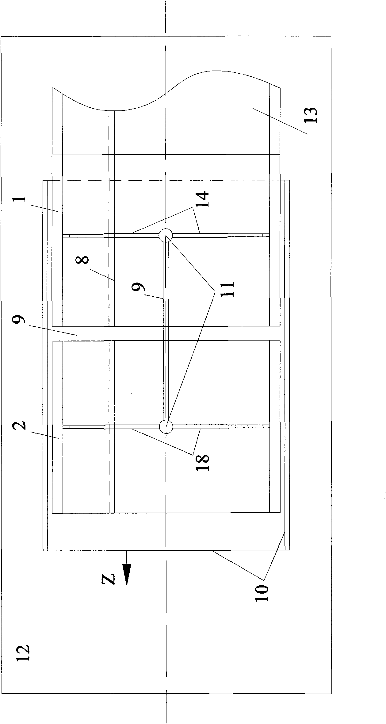 Assembly form and supporting method for in-soil assembled plastic pipes