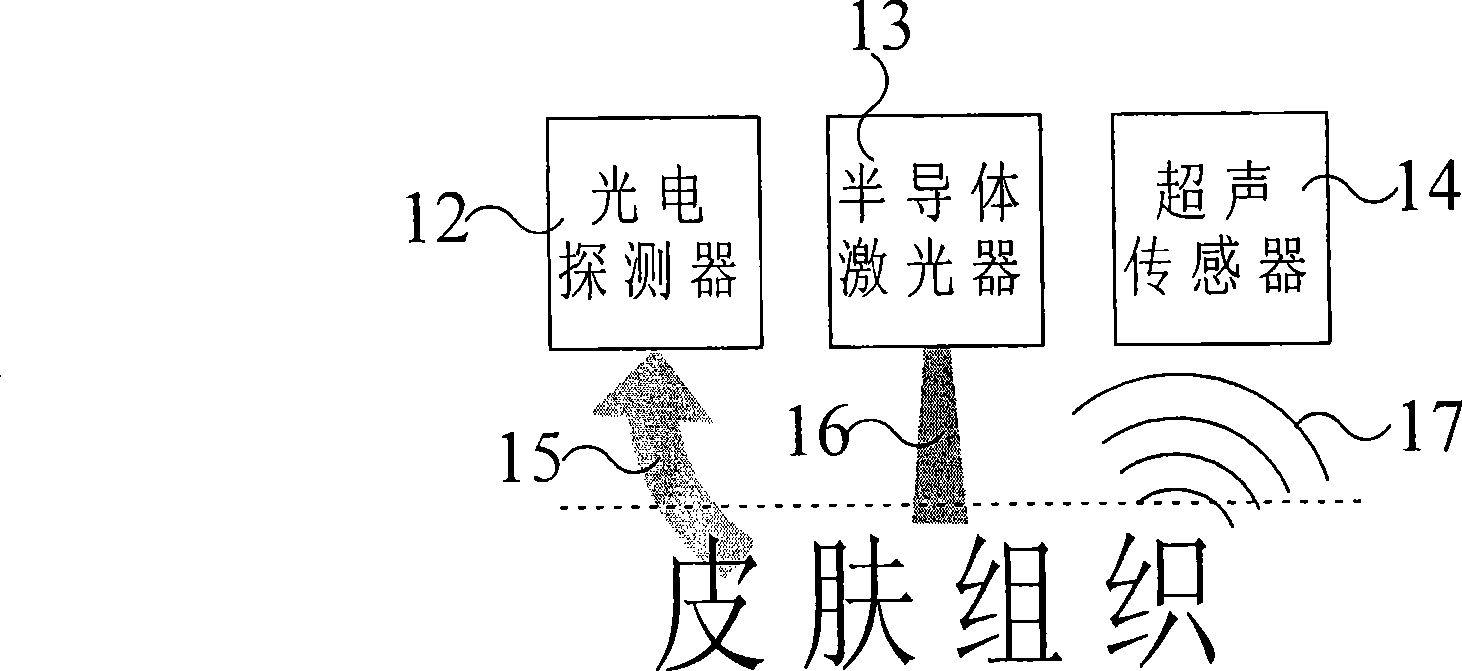 Non-invasive method and device for rapidly detecting blood sugar