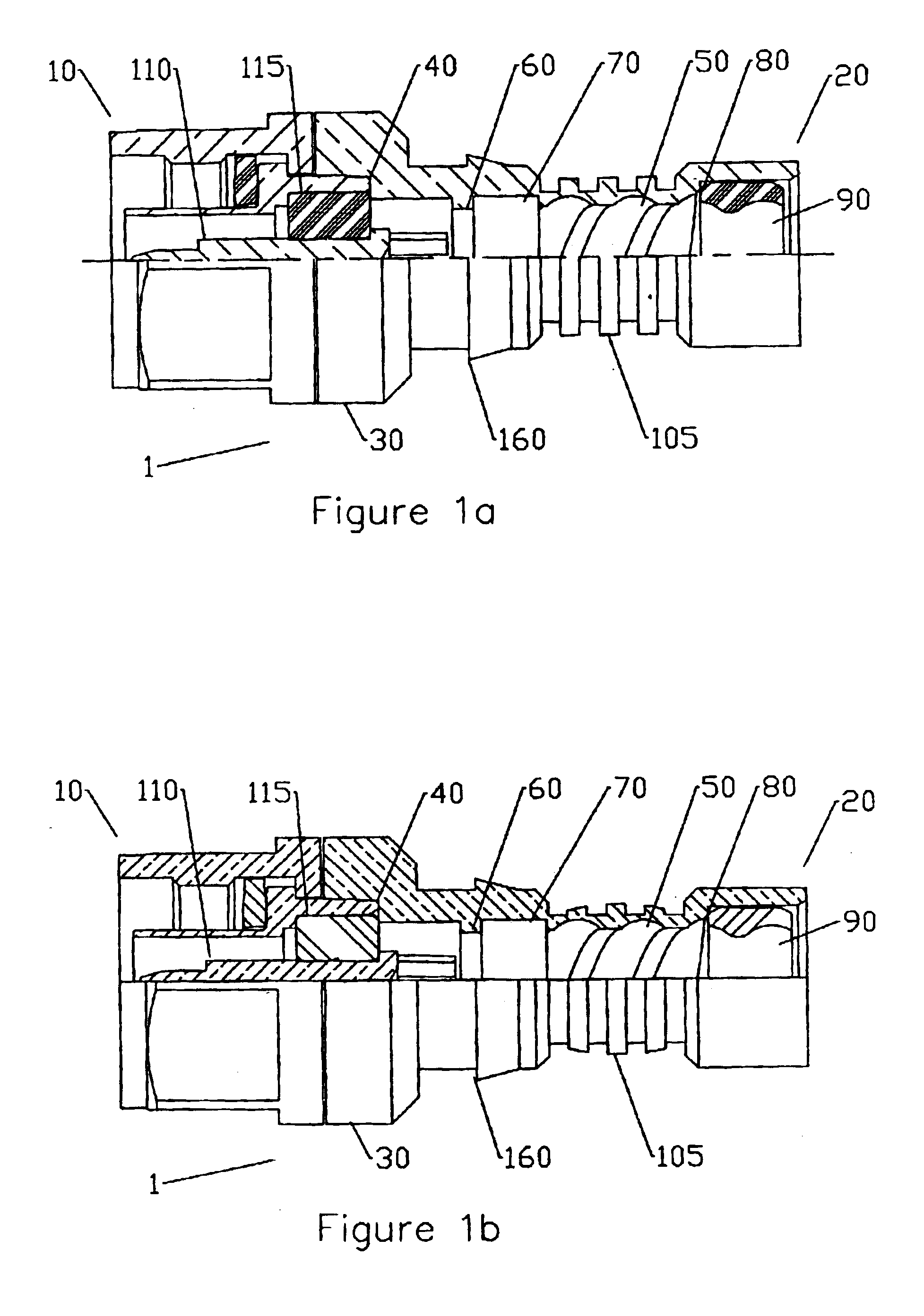 Low cost, high performance cable-connector system and assembly method