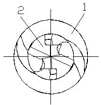 Drill bit of replaceable cutter head type structure