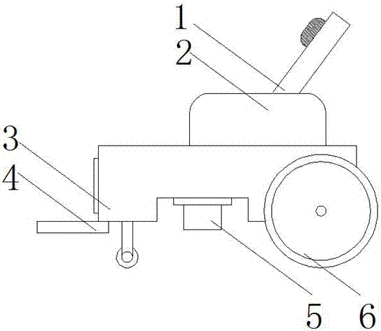 Height and angle adjustable wheelchair seat