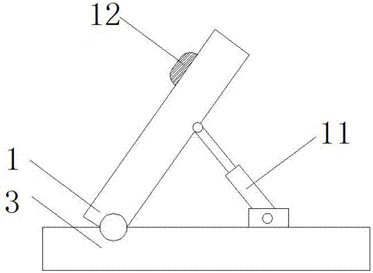 Height and angle adjustable wheelchair seat