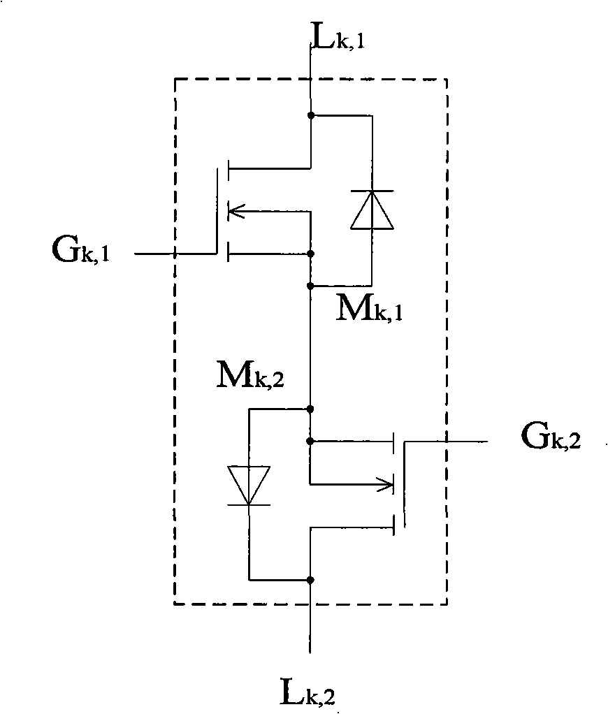 Multi-level rectifying T-shaped converter topological structure