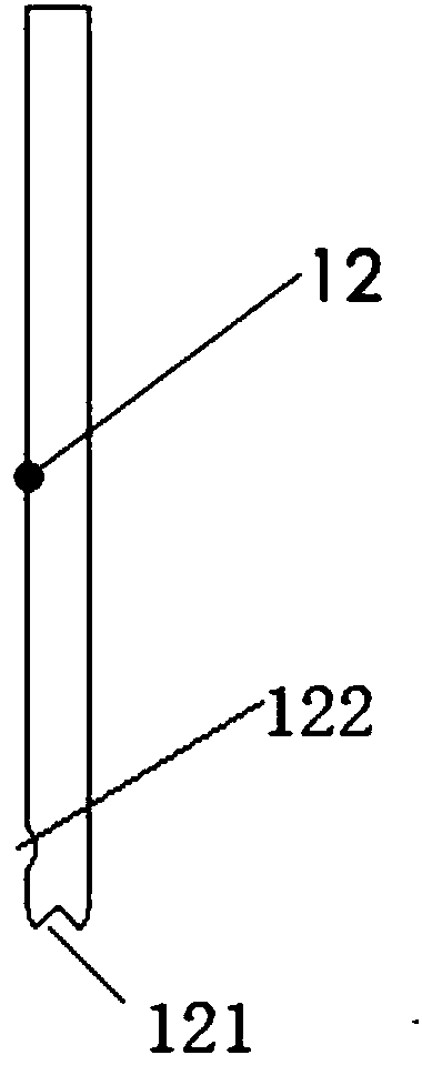 Integral needling-drilling encephalic hematoma puncture drainage device