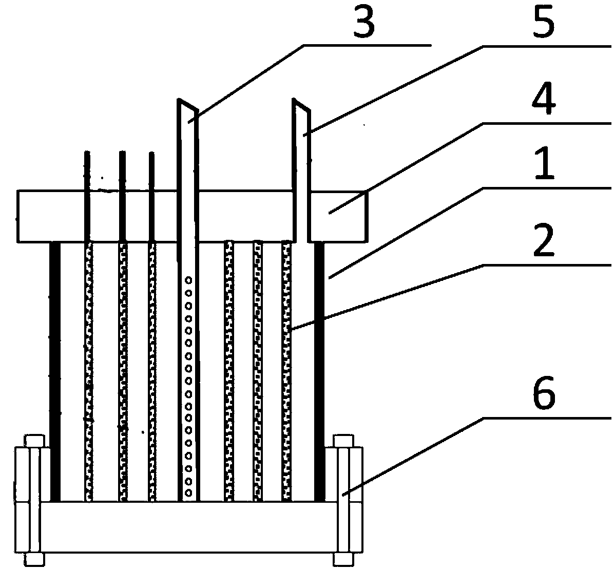 Filter type electrochemical reactor, water treatment device and water treatment method