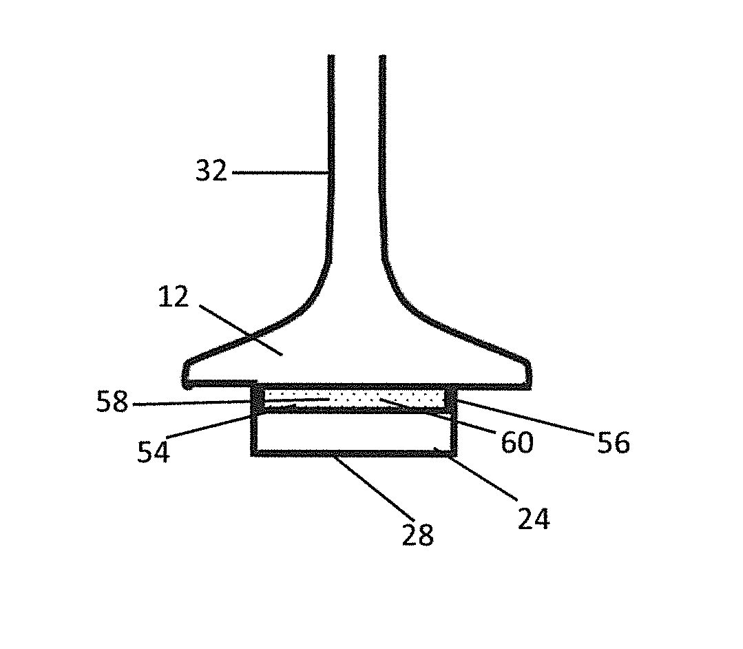 Heat transferring engine valve for fuel conservation