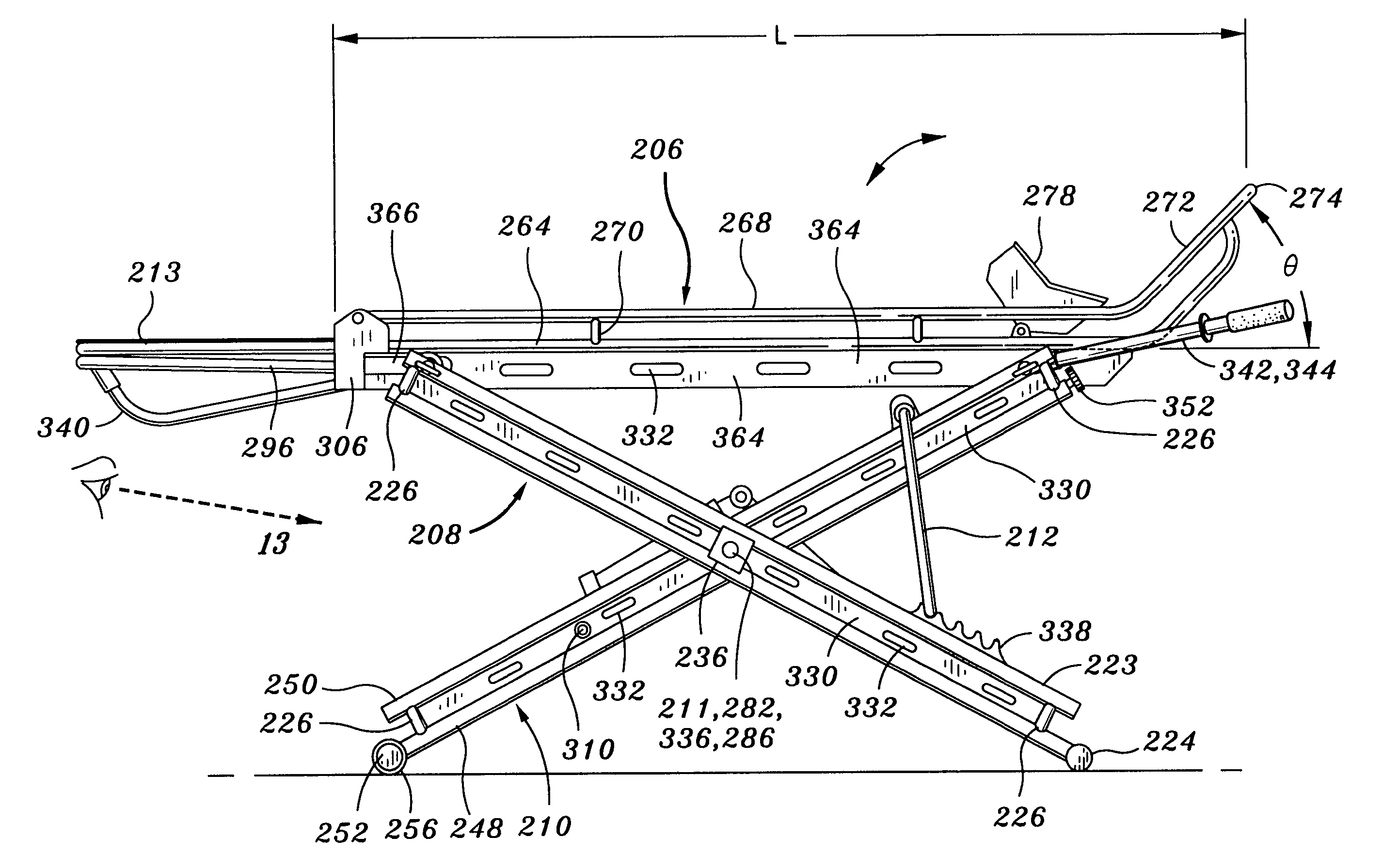 Portable motorcycle lift