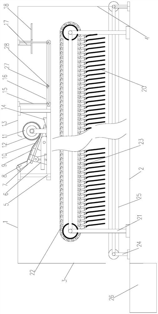 An automatic sorting machine for accounting documents