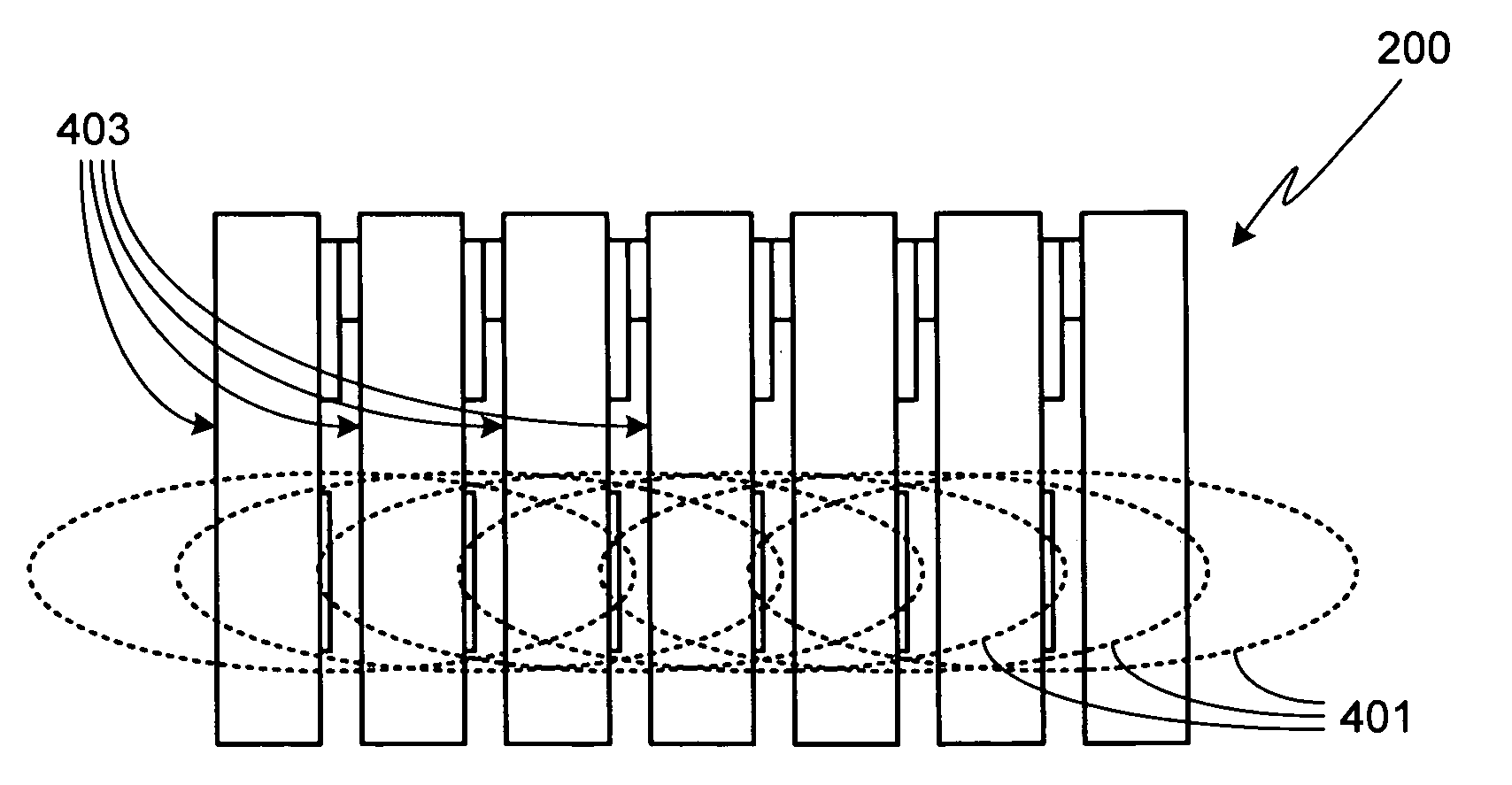 Laser diode package utilizing a laser diode stack