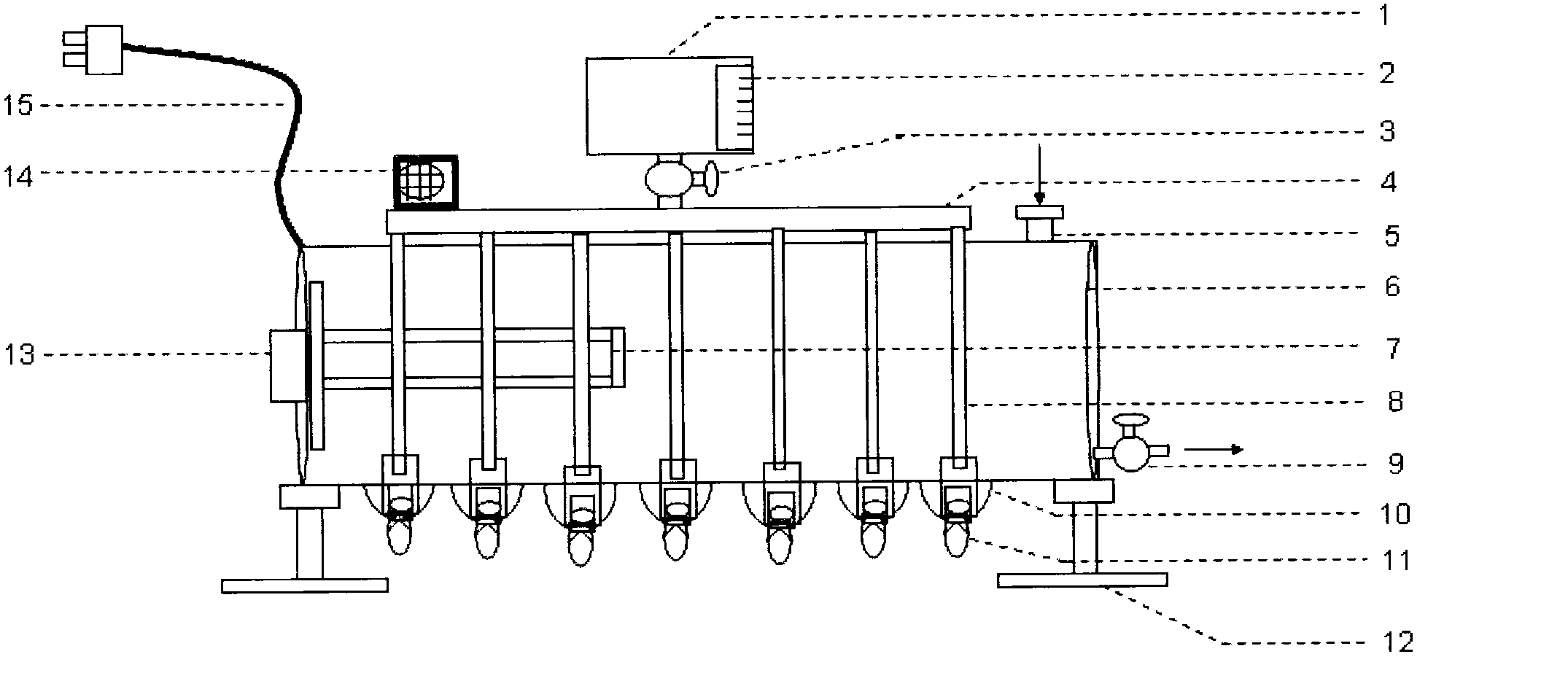 Artificial piglet-nursing machine