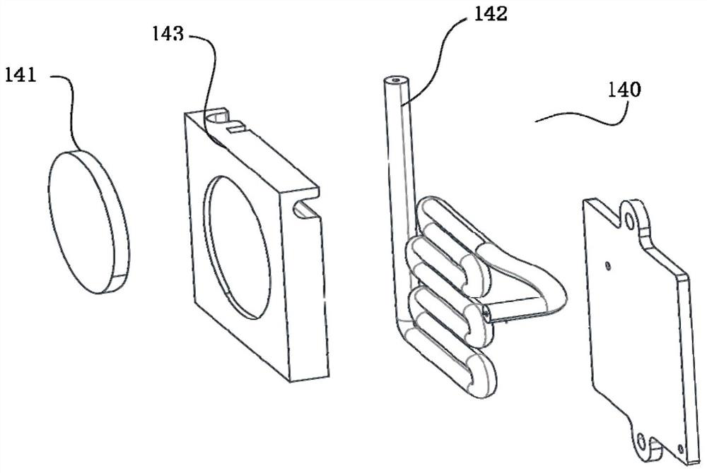 Household small-bubble beautifying device