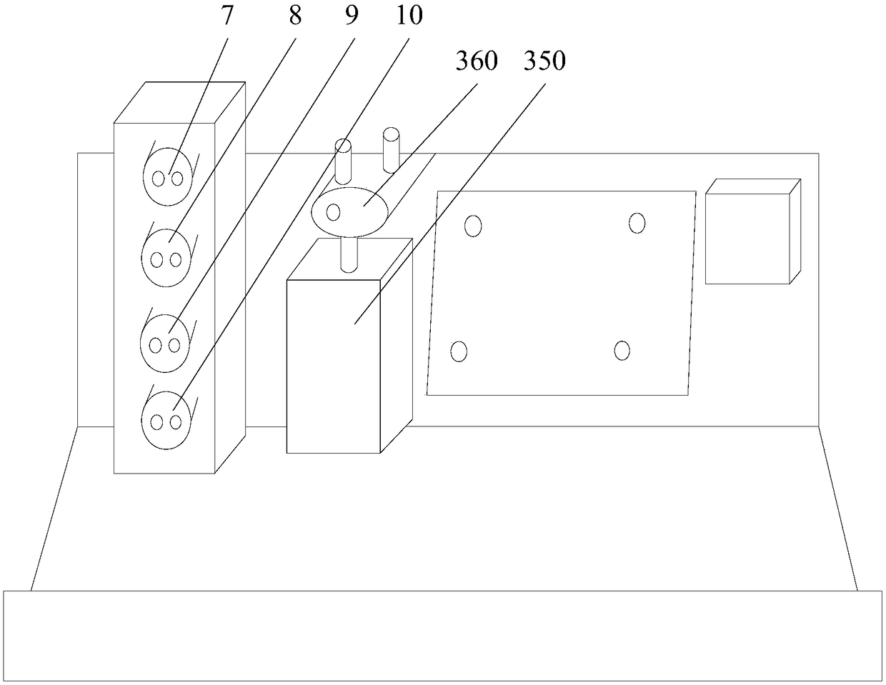 Preliminary screening analyzer for blood donation and usage thereof