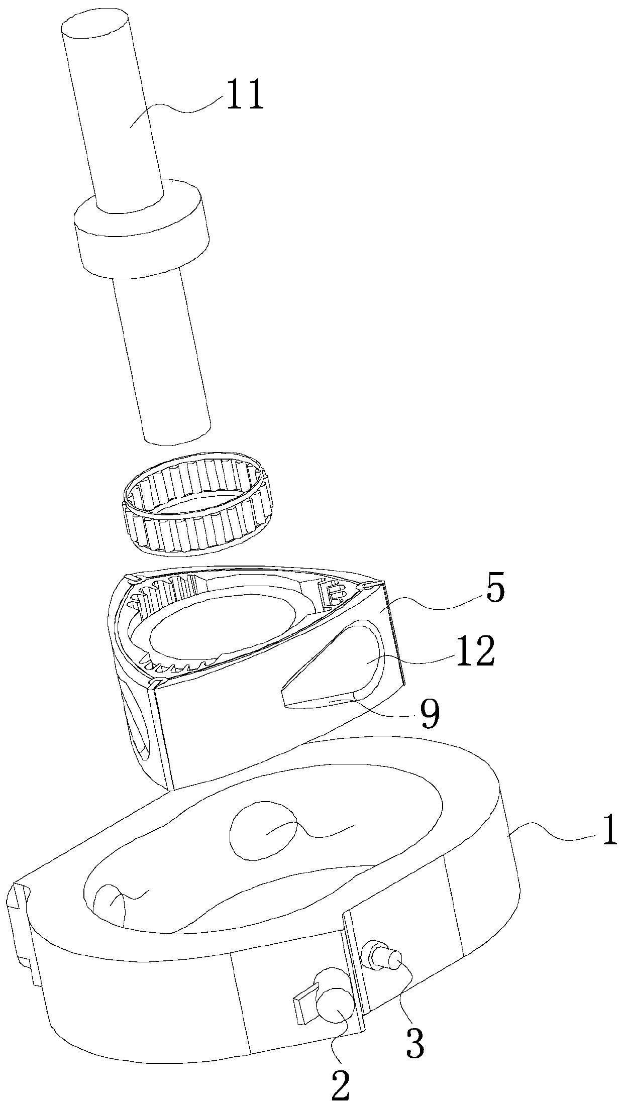 Stratified combustion type spark ignition type triangle rotor engine