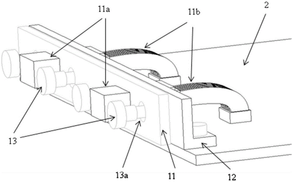 A board-to-board connection device