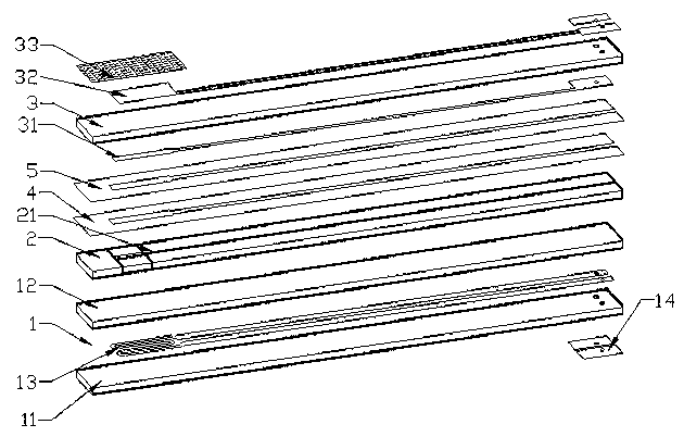 Chip type oxygen sensor