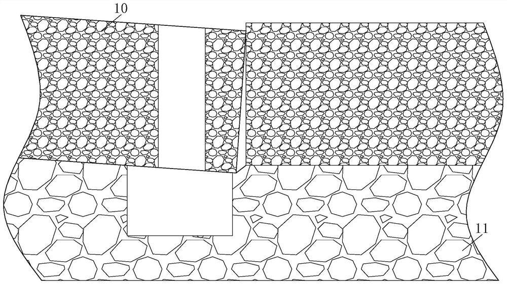 Cement pavement repairing method