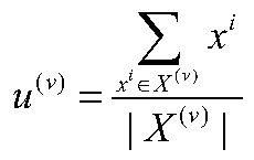 Large-scale multi-view data self-dimension-reduction K-means algorithm and system