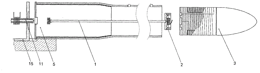 Electromagnetic transmitter with annular connectors