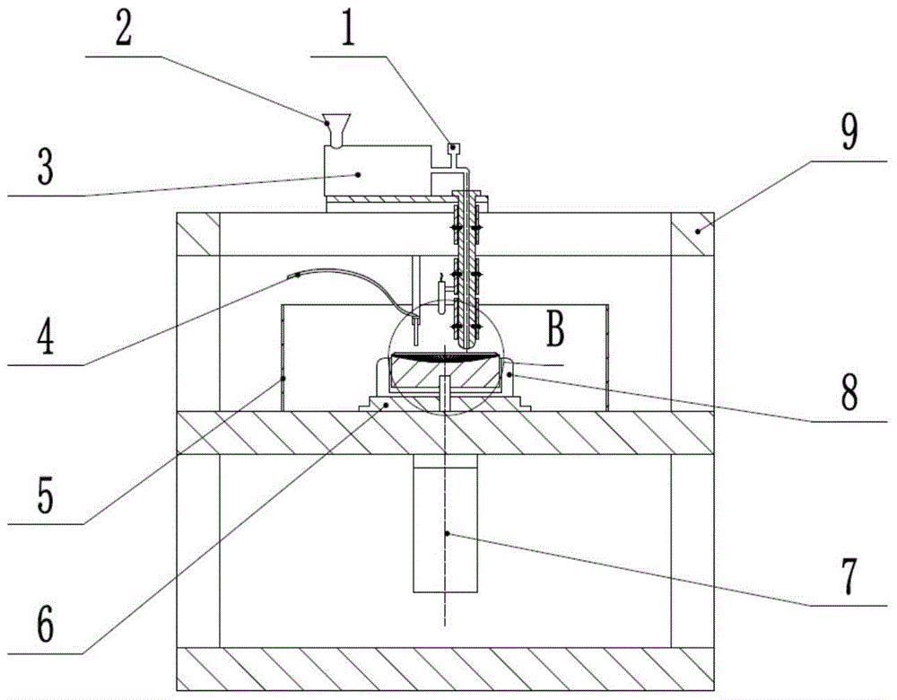 Airflow-assisted melt micro-separation centrifugal spinning device and method