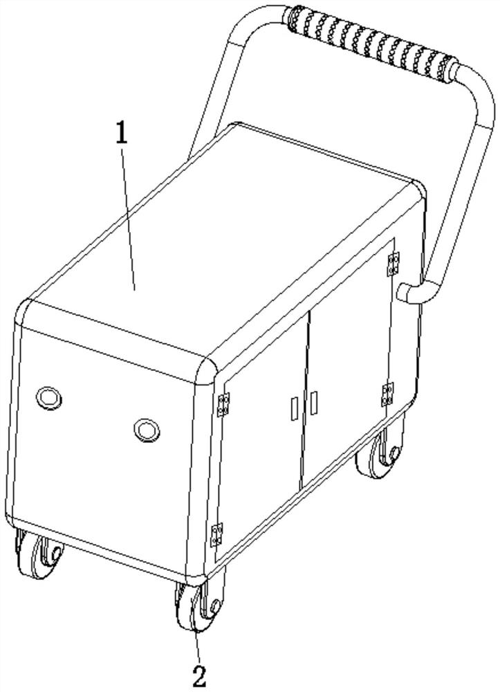 Cable laying device