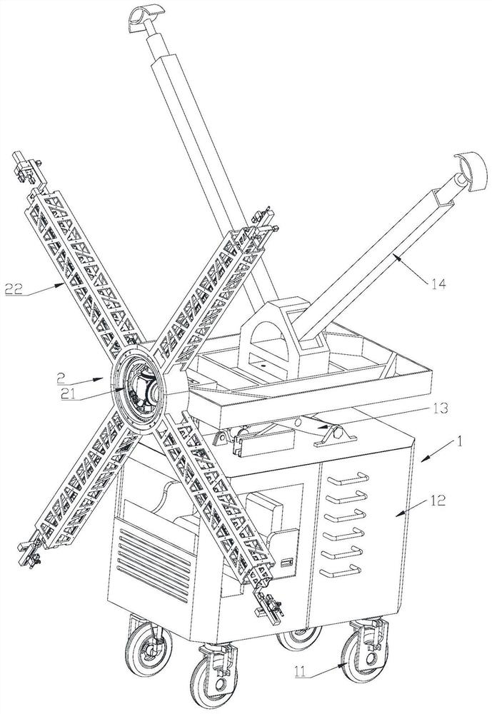 Large pipeline girth welding operation device and welding method