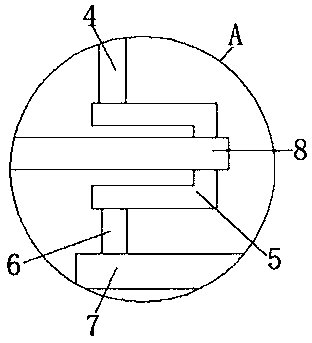 Screening device for tea processing