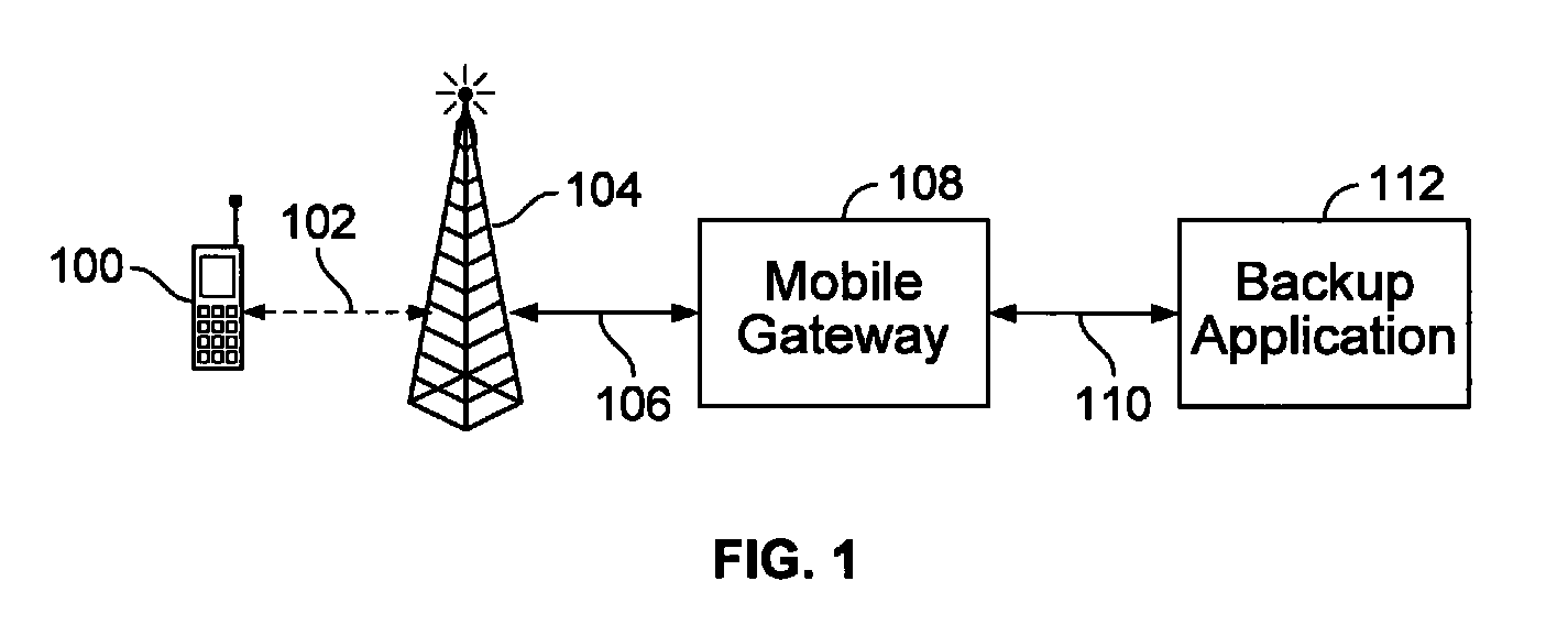 Mobile access to backup and recovery services