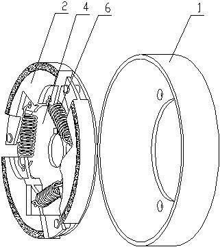 Wind driven generator speed limiting device