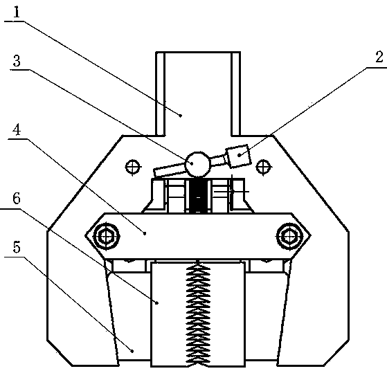 Clamping device of tensile testing machine suitable for plate-shaped samples