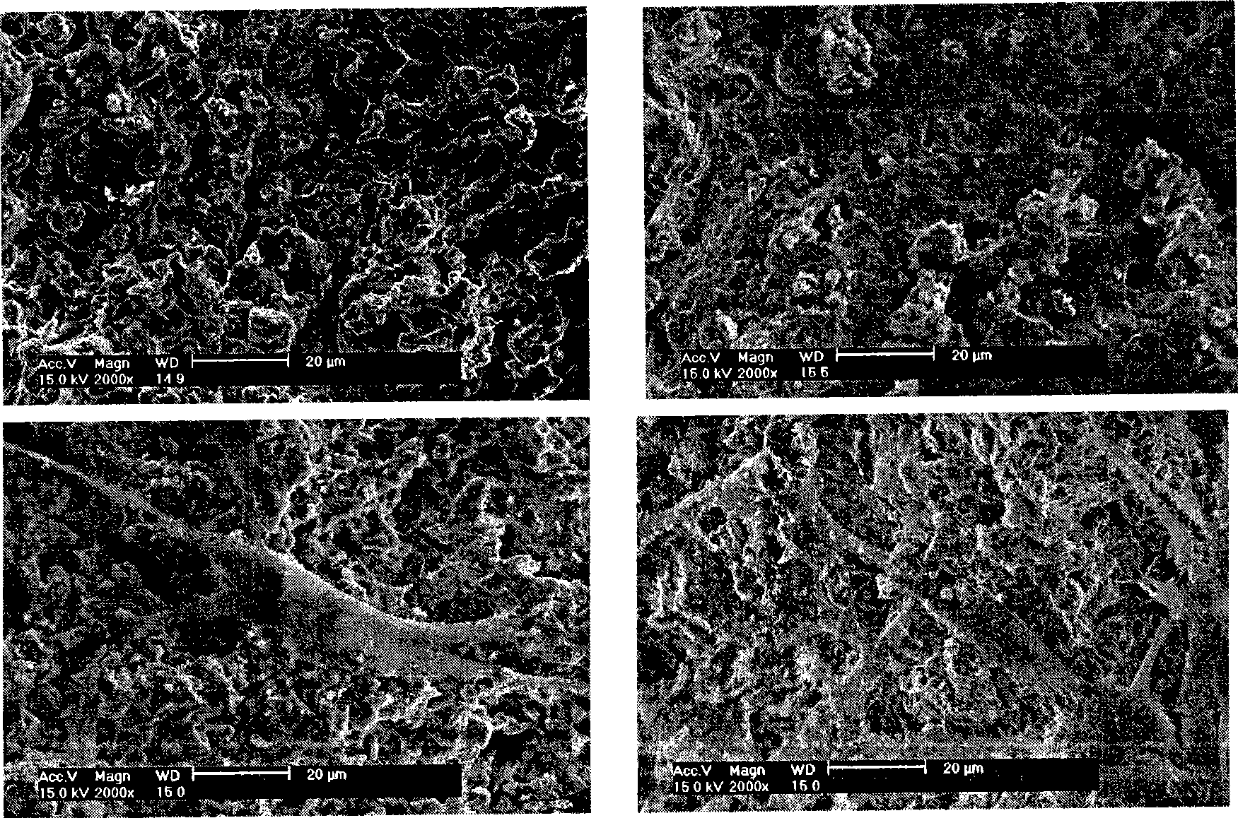 Use of calcium metaphosphate as non-hard tissue engineering material