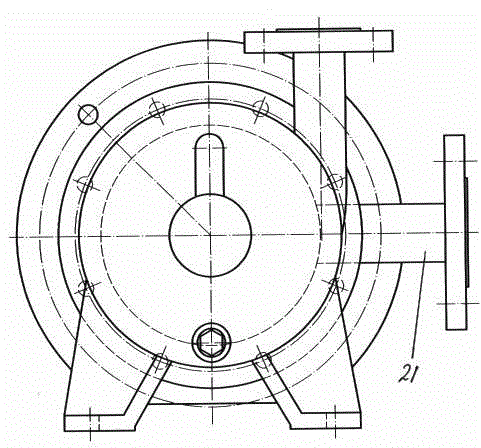 High pressure resistant magnetic pump