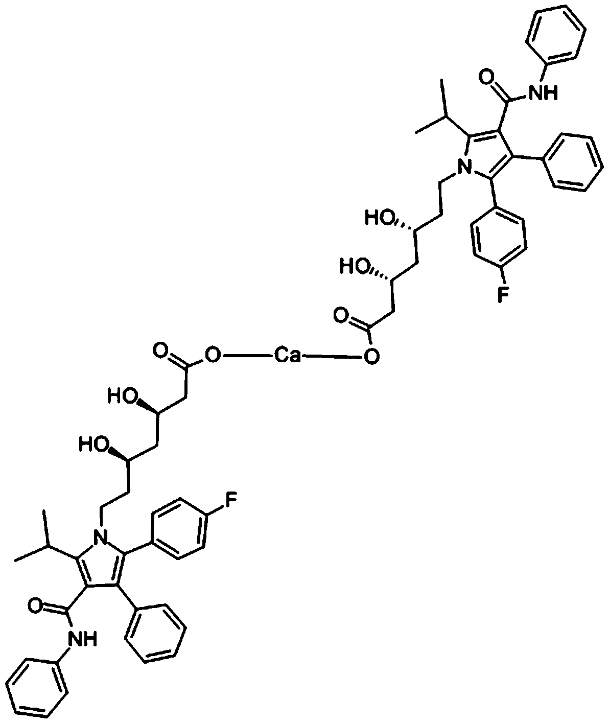 A kind of atorvastatin calcium tablet and preparation method thereof