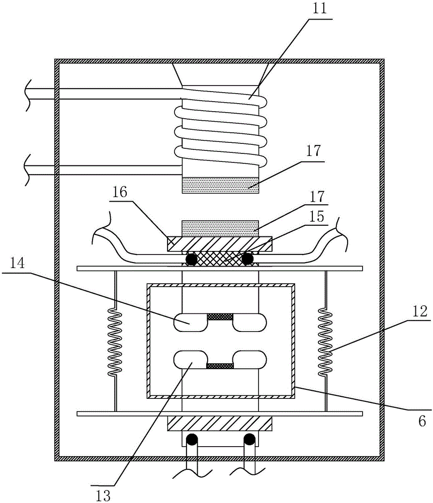 Lightning protection electromagnetic relay