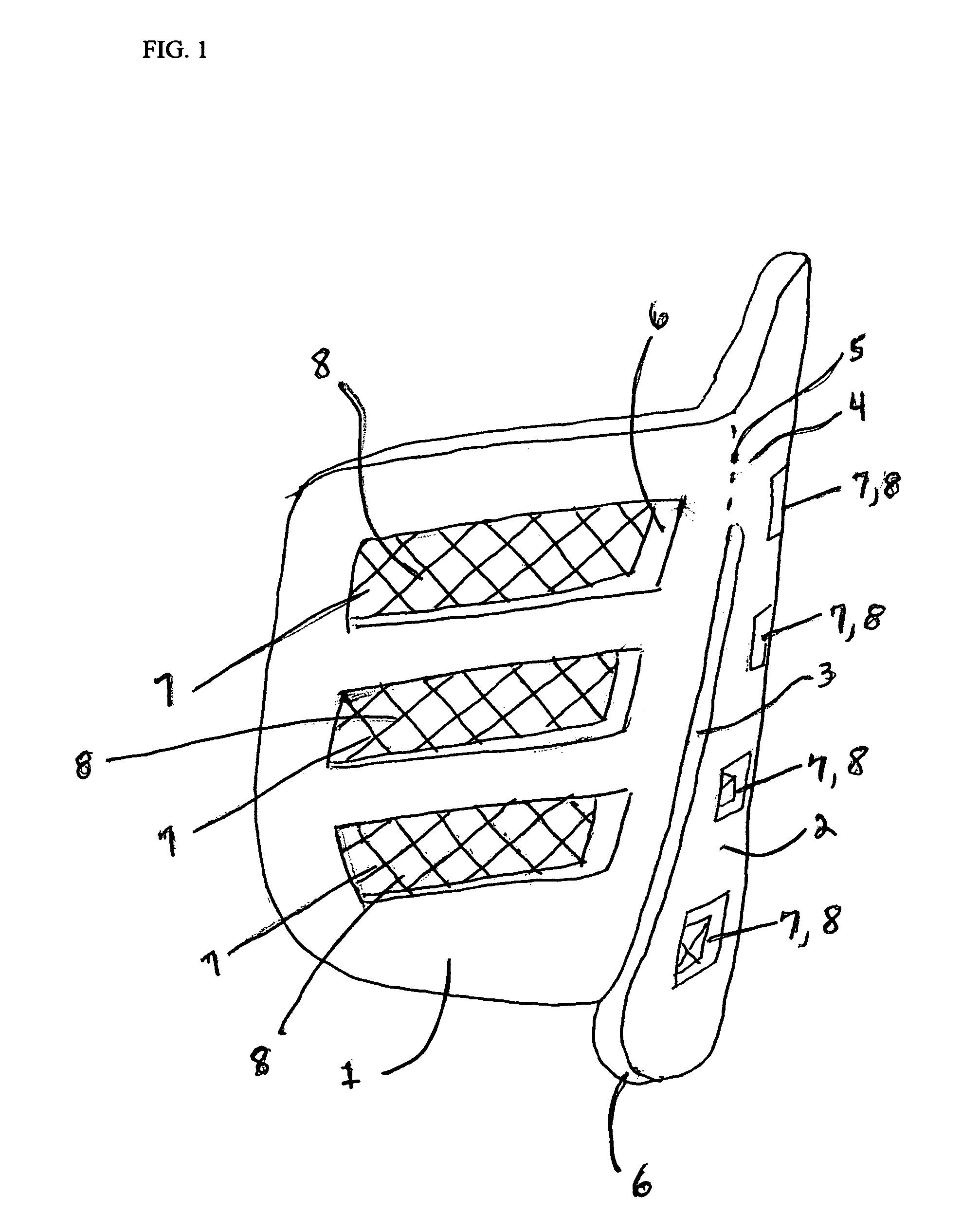 Thigh pad protectors