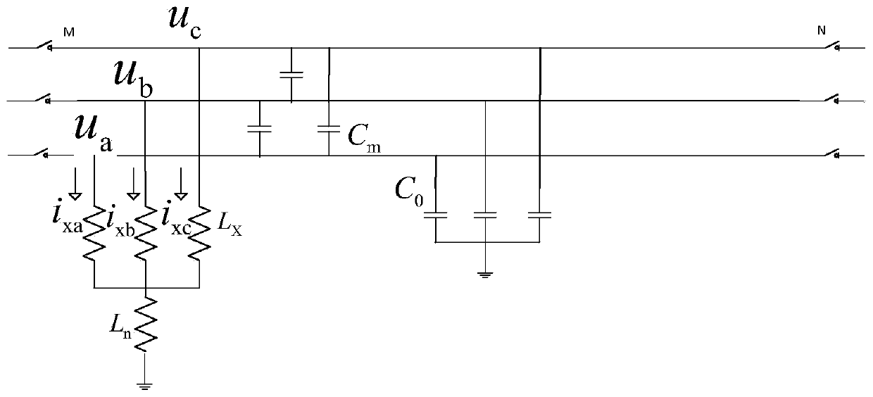 Adaptive three-phase reclosing method and system based on current characteristics of shunt reactor