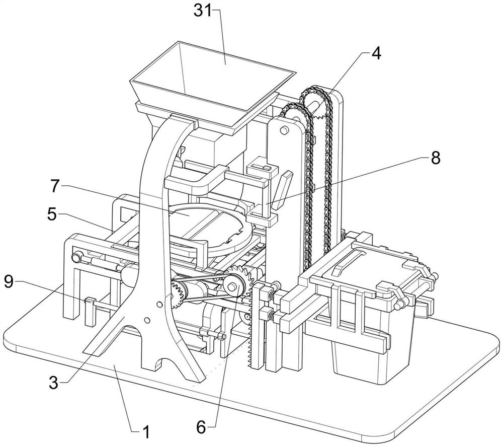 Recyclable garbage packaging equipment