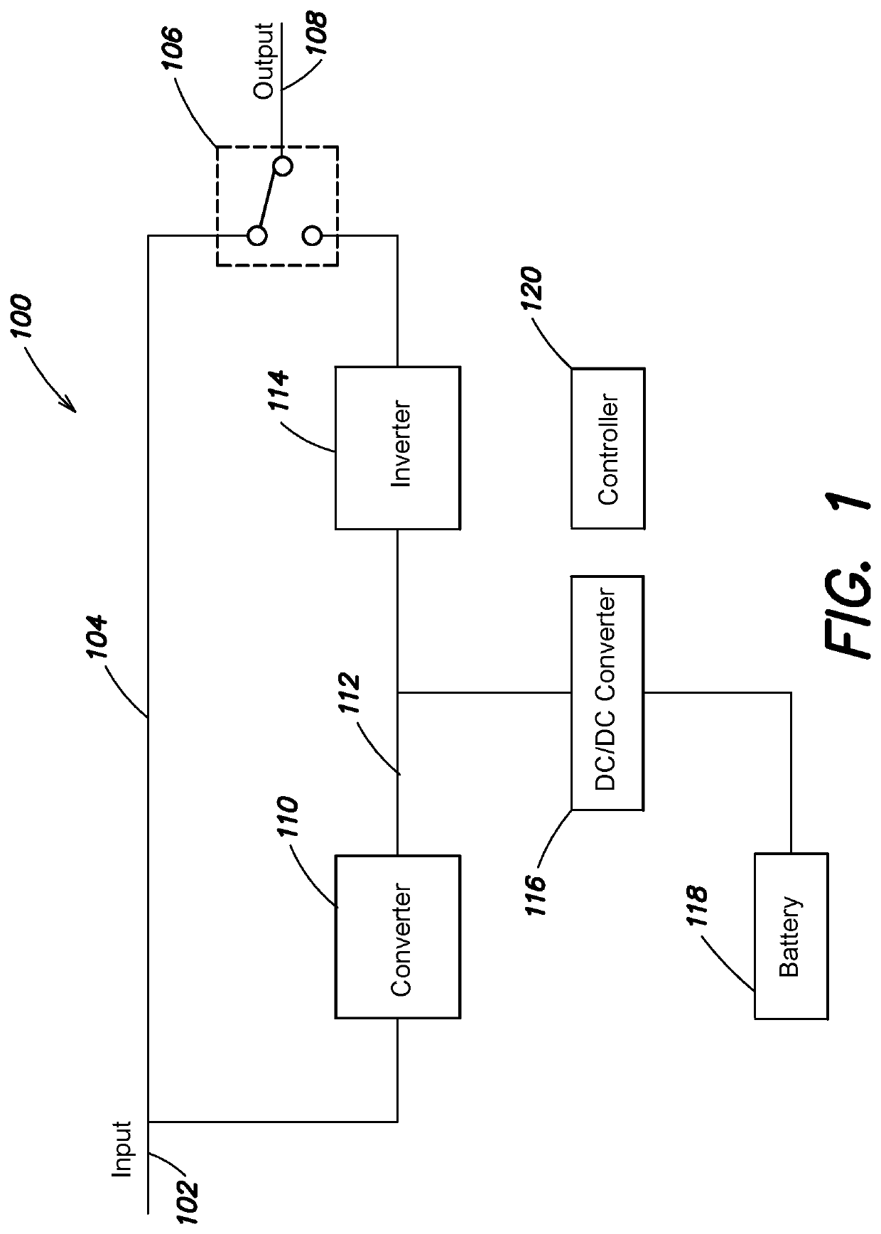 Inverter control strategy for a transient heavy load