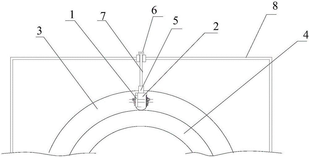 Collecting sliding ring grinding device built in electric device and electric device