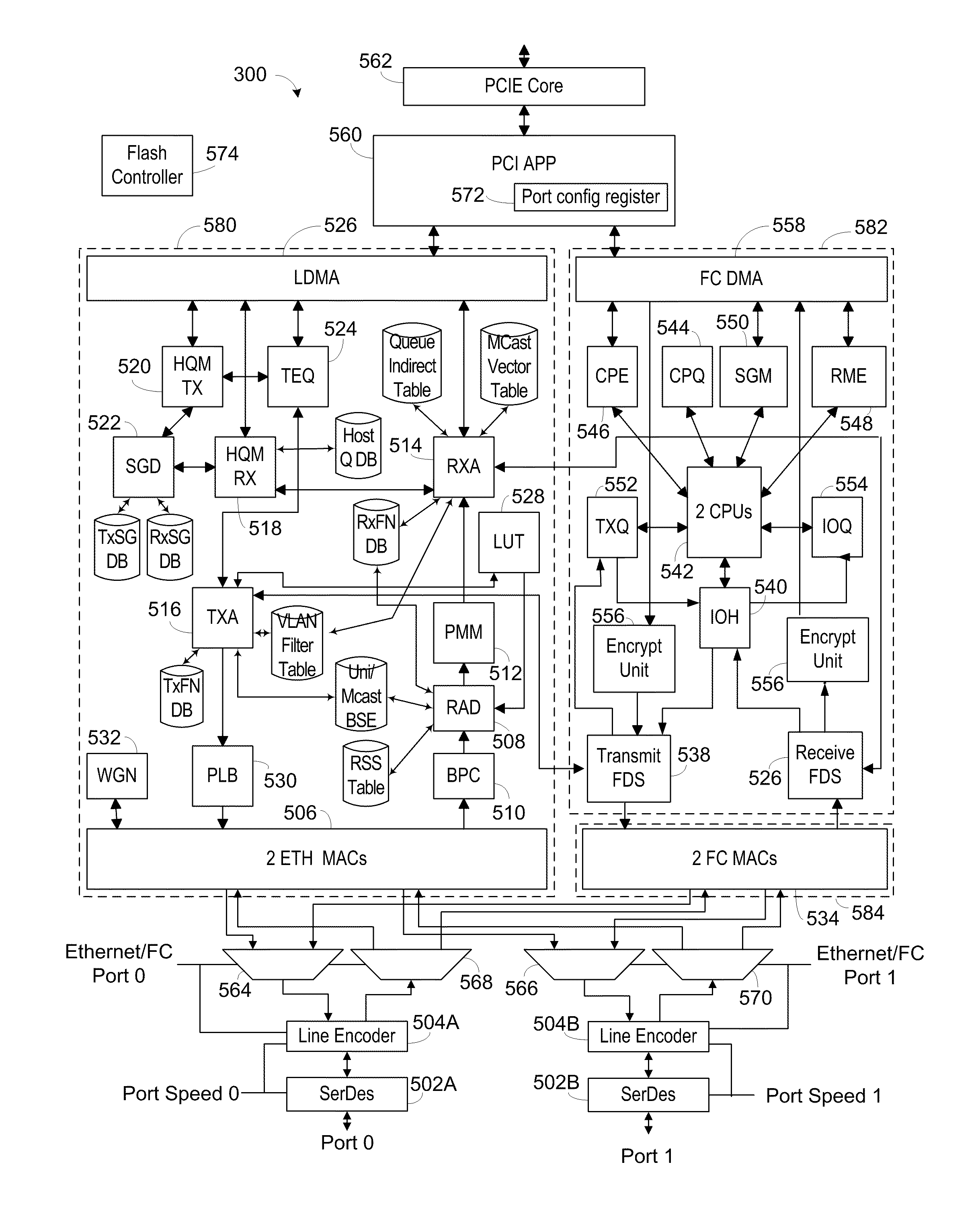 User selectable multiple protocol network interface device