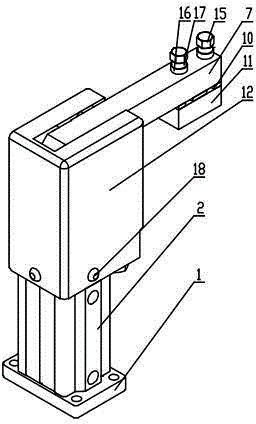 An automatic clamping device