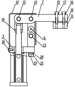 An automatic clamping device