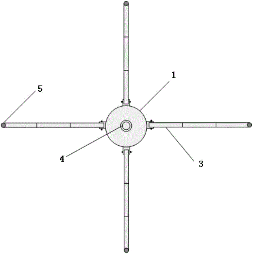 A small unmanned aerial vehicle camera pointing calibration device and calibration method