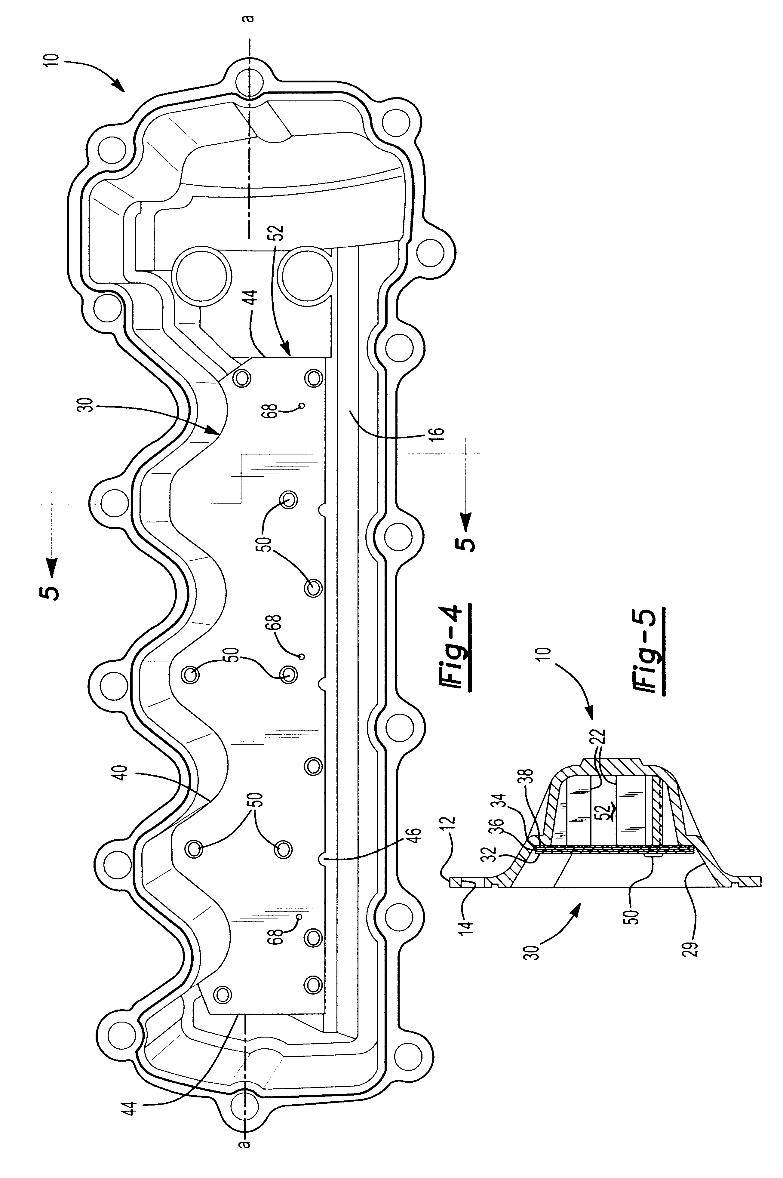 Constrained layer damped steel baffle