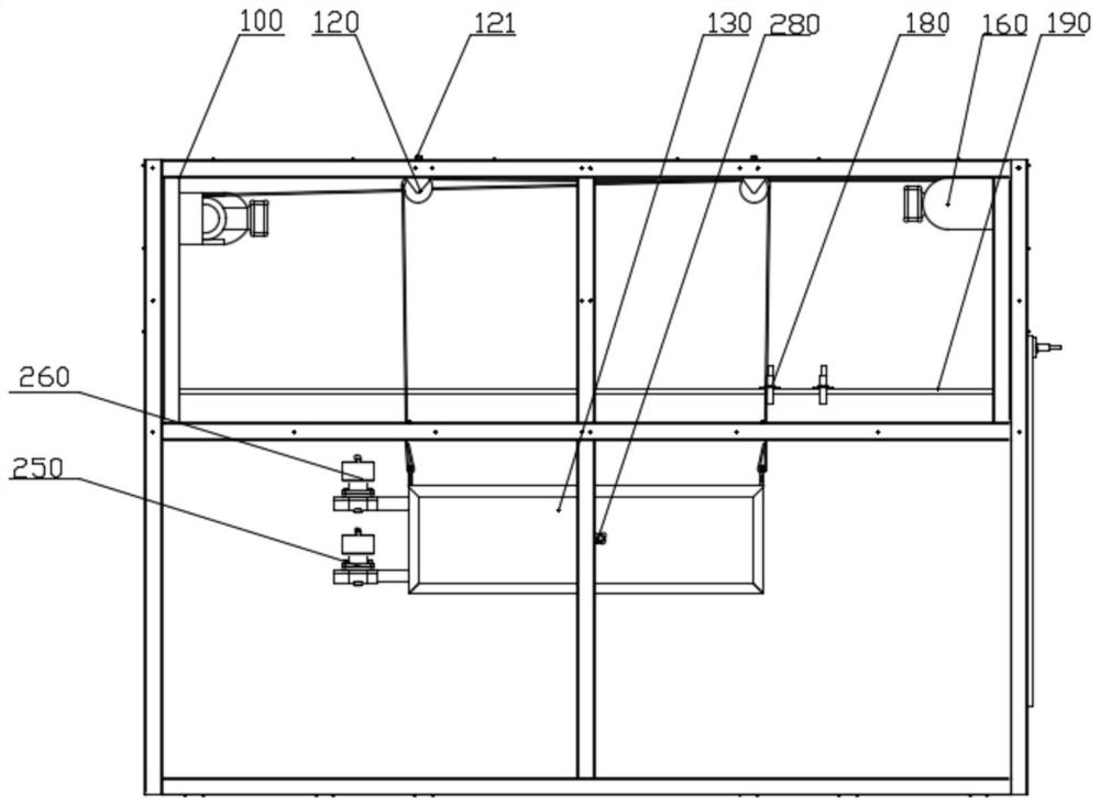 Operating bed inspection device and inspection method