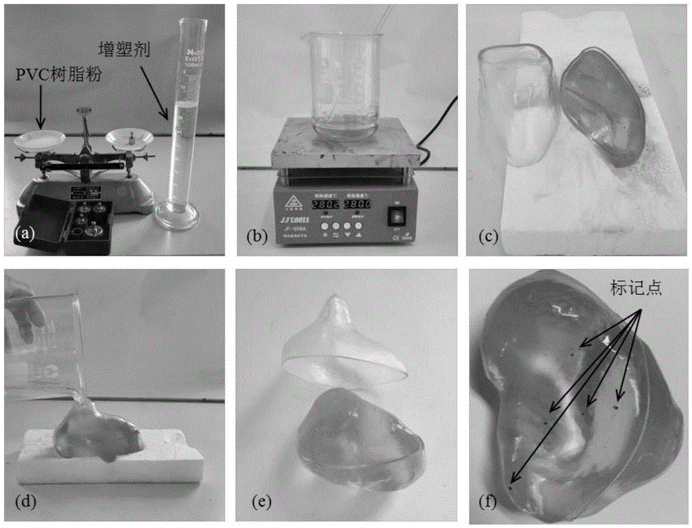 High-fidelity belly deformation mold for verifying precision of deformable registration algorithm and preparing method thereof