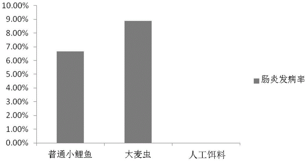 A kind of artificial bait for arowana breeding period and its preparation method and application