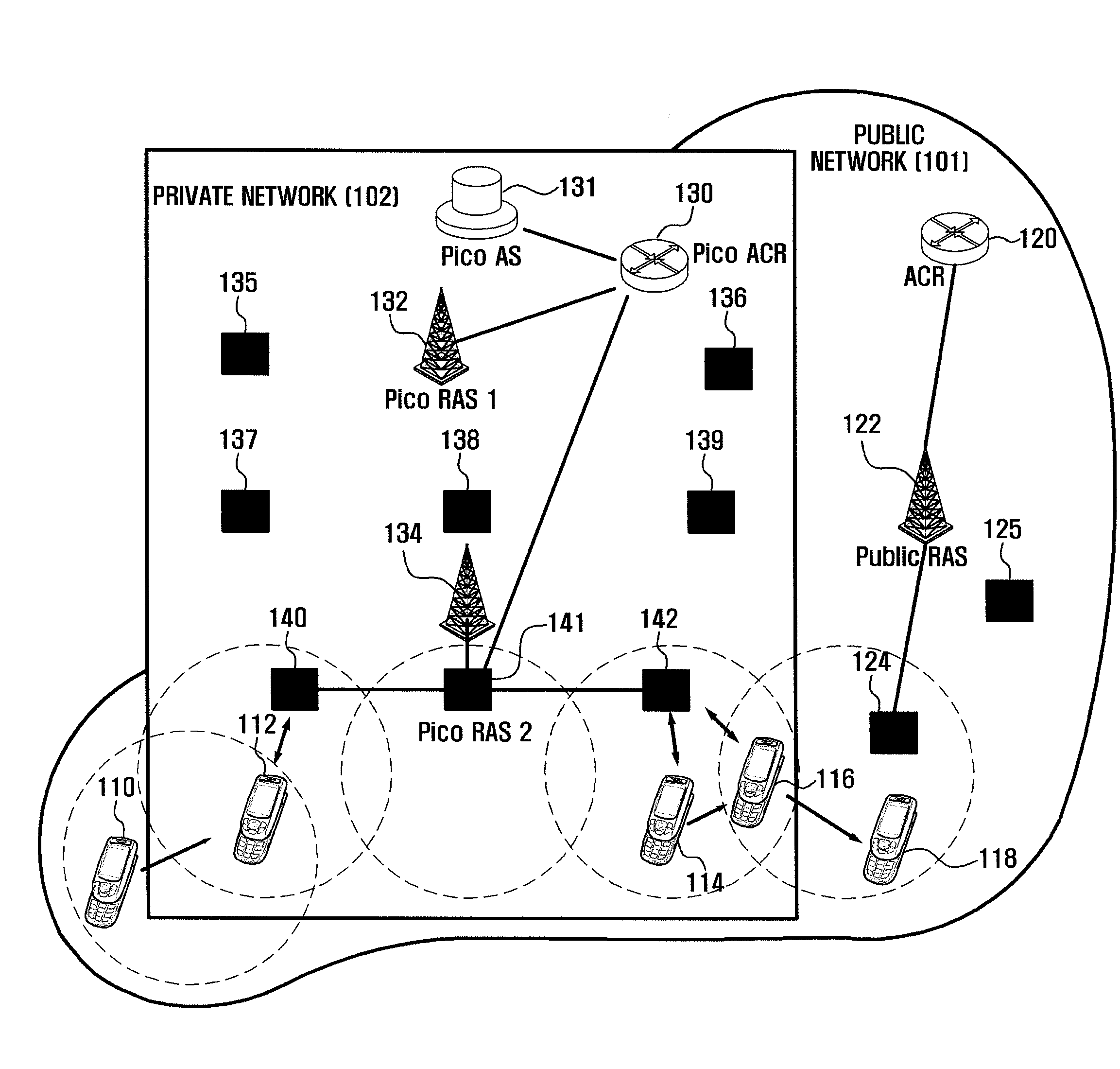 Network switching method and apparatus of mobile terminal