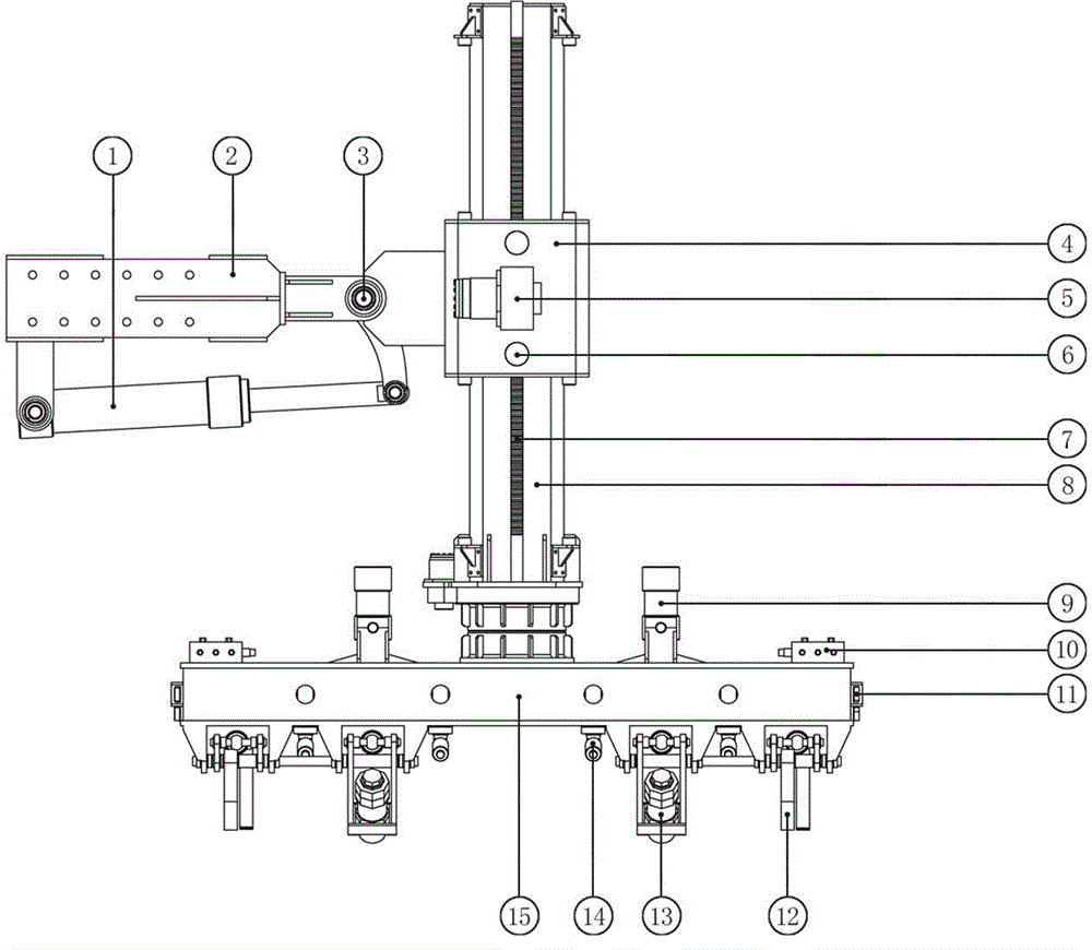 Multifunctional robot for drilling site