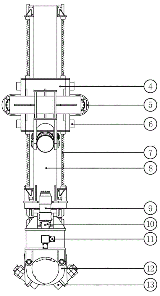 Multifunctional robot for drilling site