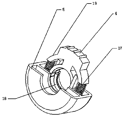 Delivery system capable of precisely releasing scaffold with single hand